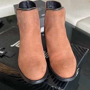 JUST CAVALLI Boots, Leather, ankle, size US6, pre-owned
